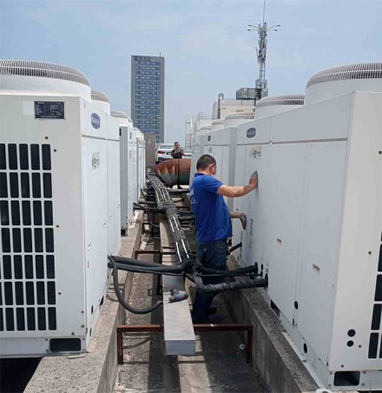 襄汾中央空调制热和不制冷系统维修方法